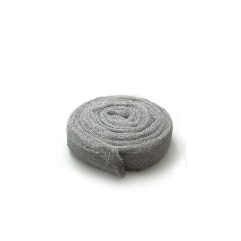 Iron Straw No.000 - Roll of 200g Steel Wool -
