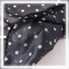 Spring versatile retro fashion print polka dot small square scarf