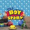 Art Studio It's a Boy Story Backdrop Birthday Party Theme