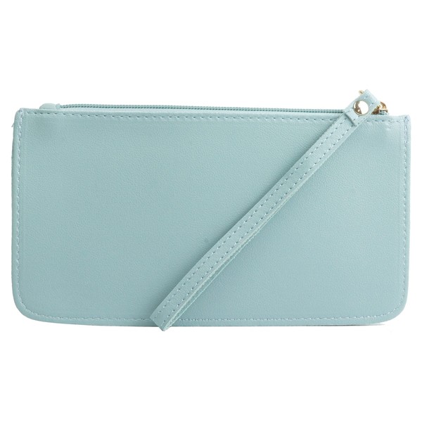 KOYOKOMA Passbook Case, Multi Case, 3 Pockets, Thin, Hand Strap,