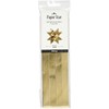 Paper Star Strips, W: 15 mm, D: 6,5 mm, gold,