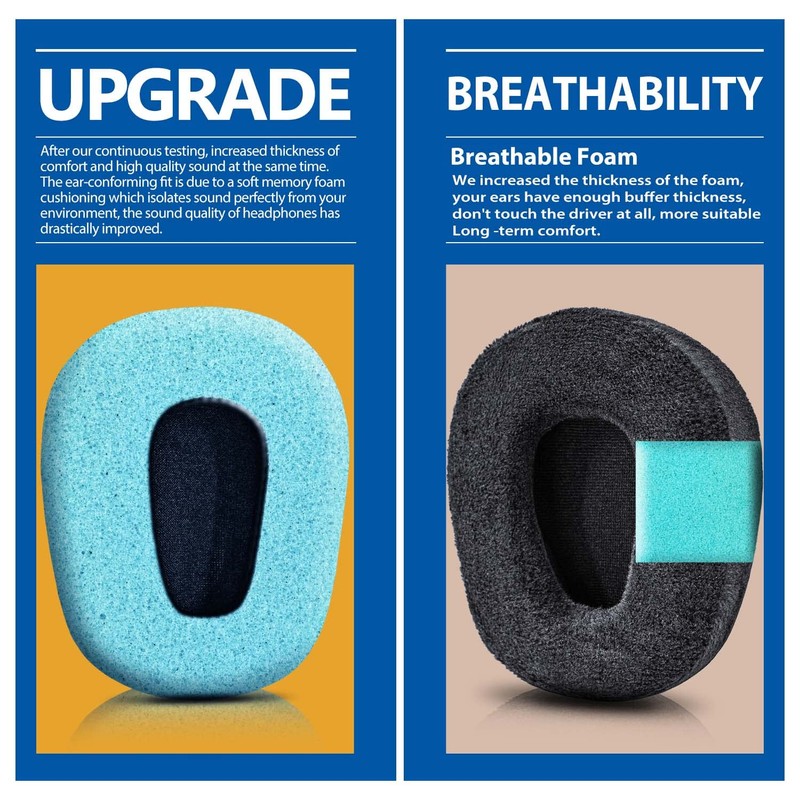 B450-XT Kit Replacement Ear Pads Cushion Compatible with B450-XT B450XT