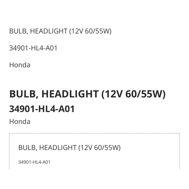 Aftermarket 2016 HONDA PIONEER 700 SXS LED HEADLIGHT Conversion KIT