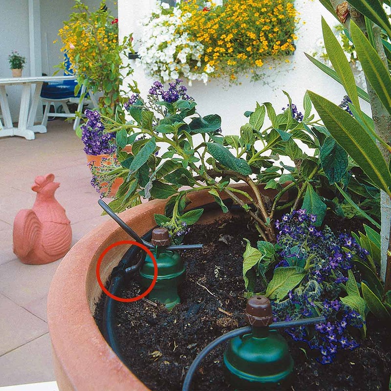 BLUMAT 32409 Tee for Tubing, 8mm to 3mm, 3-Pack