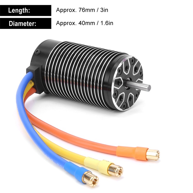SURPASS HOBBY 4076 Brushless 2250KV Motor RC Spare Part for