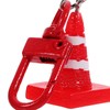 8Pcs Fun Traffic Cone Keychains Traffic Cone Keychains - Lightweight