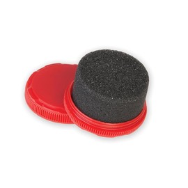 Sponge Cream Applicator Bag Sponge Shiny Shoes Practice Comfortable Bag Cream Treatment Shine Cream Renews Shoe (Pack of 2), red