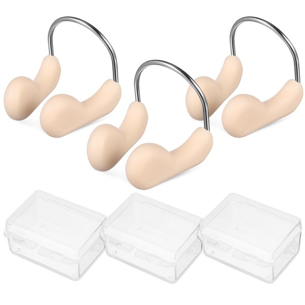 SUPVOX Competition Nose Clip,Waterproof Pool Nose Plugs for Adults， Freediving