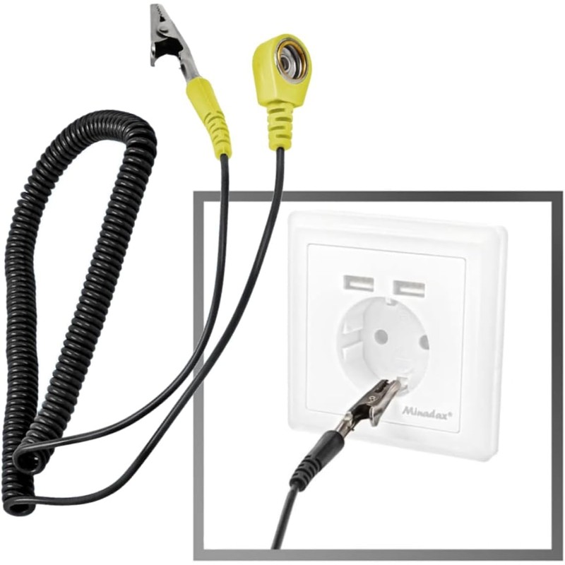 Minadax 40 x 30 cm Antistatic ESD Computer Table Mat