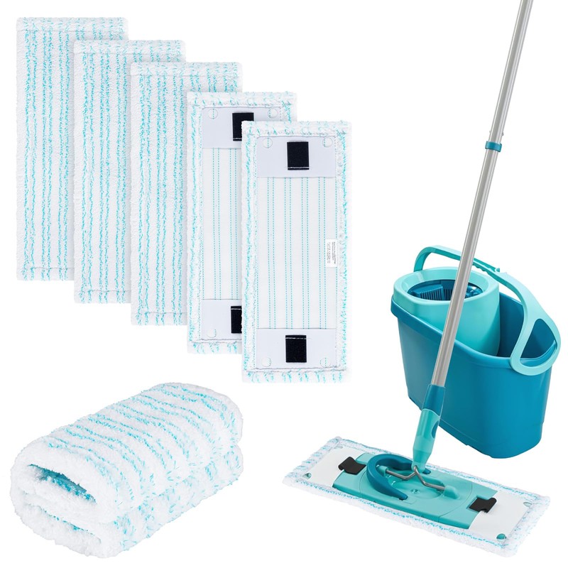 6 Pack Replacement Mop Covers for Leifheit Clean Twist M