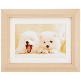 FUJICOLOR 額縁 M12N 木地 2L 木製 ベージュ 17581