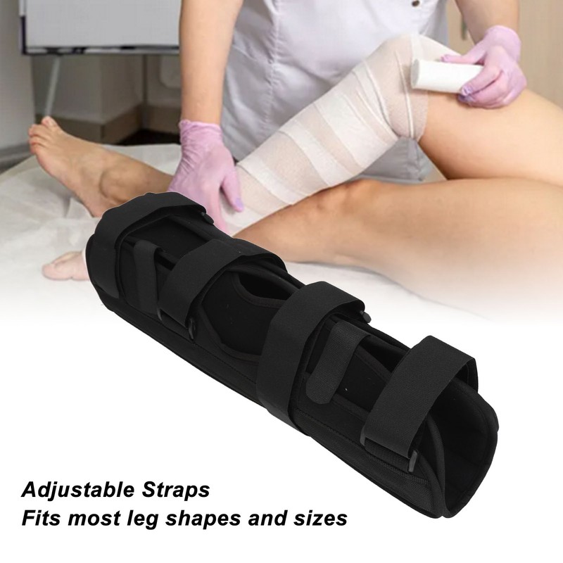 Knee Immobilizer Composite Fabric and Aluminum Alloy Adjustable 3 Panels
