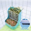 NO Heiqlay 1 Hay Dispenser with Tray and 1 Drinking