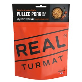Real Turmat DryTech Outdoor Meal - Pulled Pork with Rice