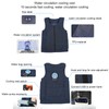 Cooling Vest Polyester TPU Water Circulation Adjustable Tightness Self Suction