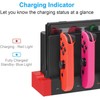 Upgraded Charging Dock Station for Switch/Switch OLED, Charges Up to