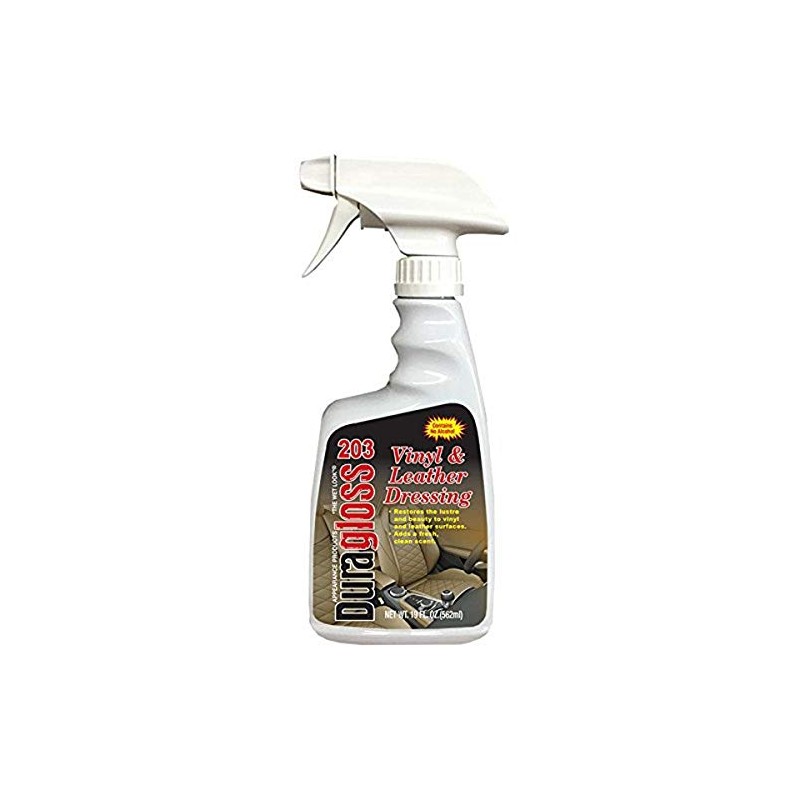 Duragloss 203 Vinyl and Leather Dressing, 19 fl. oz, 1