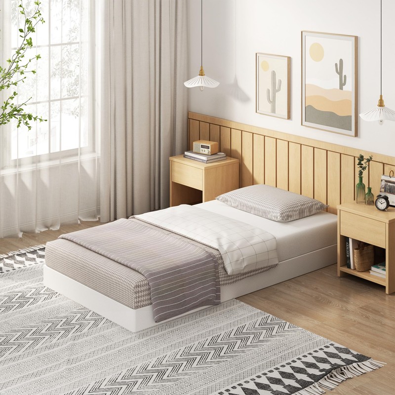 EMODA 5 Inch Twin Box Spring Bed Base, 1500 lbs