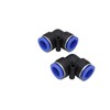 Pneumatic Hose Connector IQS 4 to 16 mm (2, Angle