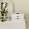 LitaEther Desk Organizer with 3 Drawers, ALEX Drawer Unit, Chic