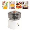 DAUERHAFT Compact Electric Food Chopper and Multifunctional Food Grinder for