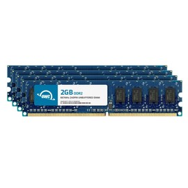 OWC 8GB (4x2GB) DDR2 667 PC2-5300 CL5 2Rx8 240-pin 1.8V Non-ECC UDIMM Memory RAM Module Upgrade Kit for Select Desktops