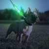 LaRoo Light Up Dog Collar with Nylon Stickers, Universal Glowing