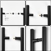 HONGYUN 36 inches Solid Standoffs Heavy-Duty Commercial Grade-304 Stainless Steel