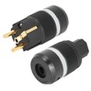 Monosaudio Pure Copper 24K GoldPlated Power Plug for Audio Power