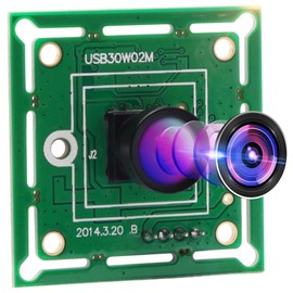 G 60fps USB Camera Module 0.3 MP Webcam Module VGA Webcam 480P 120 Degree Lens USB with Camera, Super Min Embedded Video Camera Boards Windows Android Mac Linux Raspberry Pi Web Cam Module