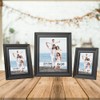 LaVie Home 8x10 Picture Frames (1 Pack, Black) Rustic Photo