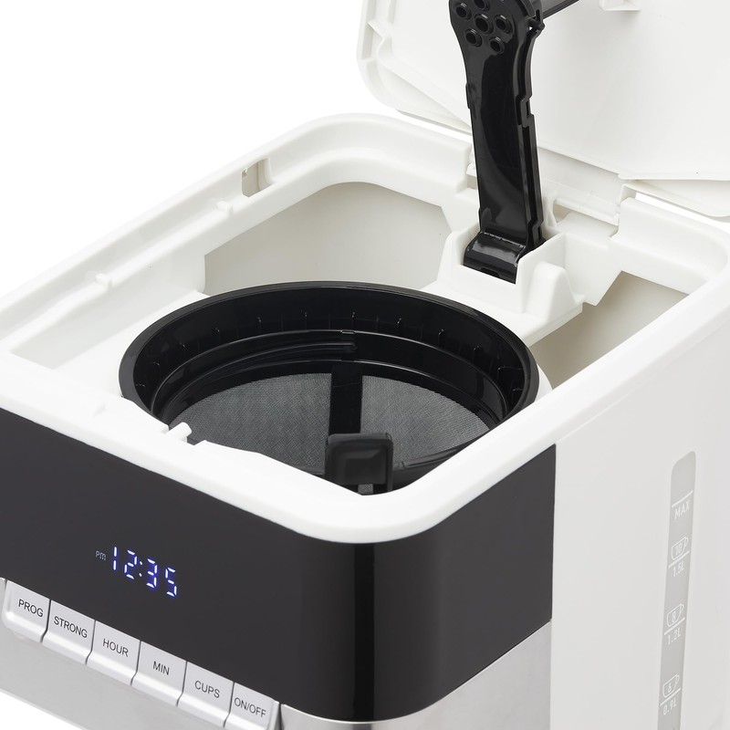 HADEN Quintessential 12 Cup Coffee Maker with120 Minute Keep Warm,