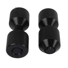 2 Hole Flange Alignment Pin, 1‑1/8in Two Hole Pins Set Aluminium Threaded 2 Hole Flange Alignment Pin Pipefitter Tools for ASME 150LB Flanges From 1/2in‑14in