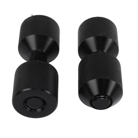 2 Hole Flange Alignment Pin, 1‑1/8in Two Hole Pins Set Aluminium Threaded 2 Hole Flange Alignment Pin Pipefitter Tools for ASME 150LB Flanges From 1/2in‑14in