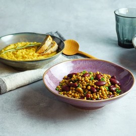 Tableware East Simmering Pot, Kiln Hen 6.7 inches (17 cm), Light Morning (Asa)