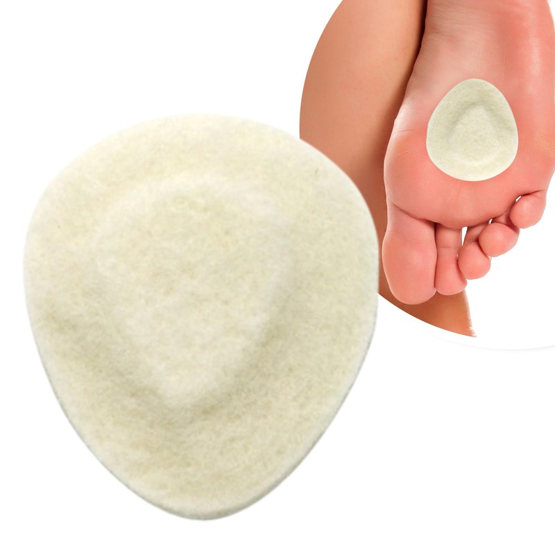 Premium Comfort Metatarsal Felt Foot Neuroma Pads - Easy to