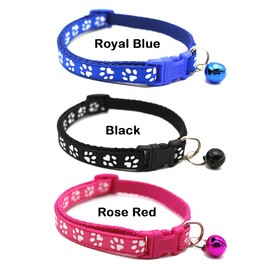 Love Dream Puppy ID Collars 12pcs Puppy Whelping Collars, Easy to Identify, Adjustable Breakaway Collars with Bell for Litter Identification Collars for Newborn Puppies Kitten