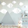 CENPEK 3D Cloud Decor Set, Hanging Clouds for Ceiling, Artificial