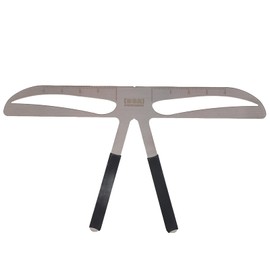 Eyebrow Ruler, 4 Types Eyebrow Stamp Stencil Set, Permanent Eyebrow Ruler, Eyebrow Stencils, Eyebrow Shape, Reusable Eyebrow Measure Balance (Standard Eyebrow)