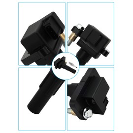 TAUTOY Set Of 4 UF480 Ignition Coil Pack & Iridum Spark Plugs (2.0L ONLY) For Subaru Impreza WRX 2002-2003, Replace # 178-8476 22433AA421 22433AA560 C1401 E960