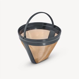 SEVERIN ZB 5561 Coffee Filter, Paper, Gold 7 Black/Silver