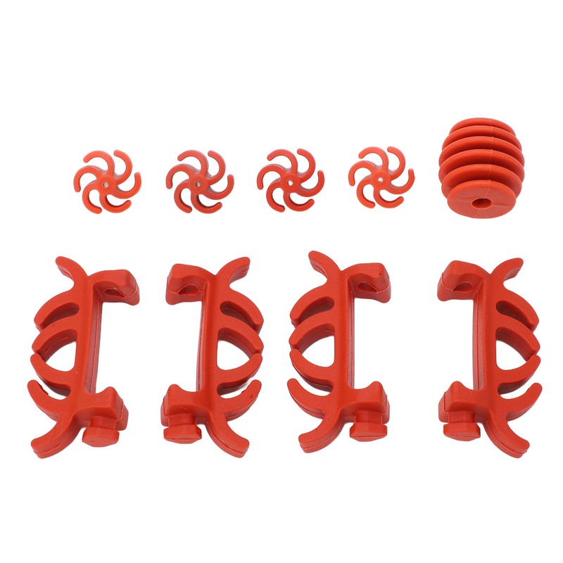 Rubber Shock Absorption Set Bow String Piece Dampening Stabilizer for
