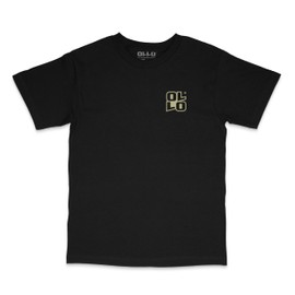 OLLO Classic T Shirt, Super Black, XXL, Great Fit, Durable, Stylish, 100% Ringspun 6 oz Cotton, Shoulder-to-Shoulder Taping, Set-in Rib Collar, Screen Printed Graphics