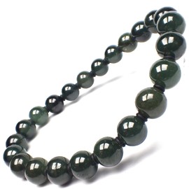 Happiness Stone: A rare natural stone from Itoigawa, May birthstone, jade power stone bracelet, Stone, jade