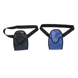 2pcs Ostomy Bag Cover Adjustable Universal Ostomy Bag Support Belt Dark Blue Royal Blue