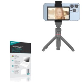 BoxWave Screen Protector Compatible with Newmowa Vlog Monitor Screen - ClearTouch Crystal Privacy (2-Pack), Privacy Screen Protector Flexible Film Clear