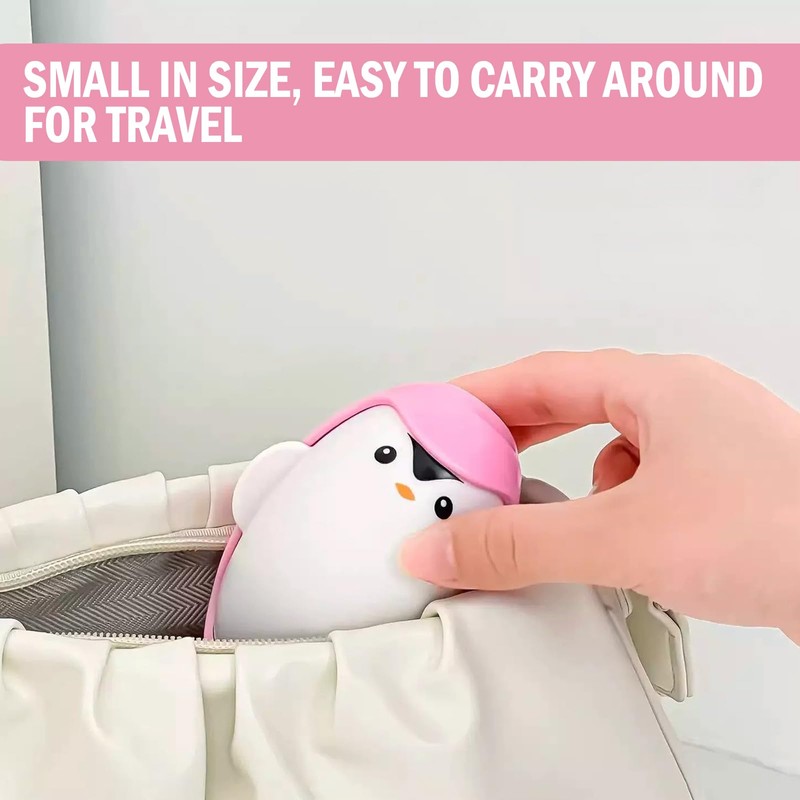 Penguin Shape Lint Roller Clothes Lint Roller