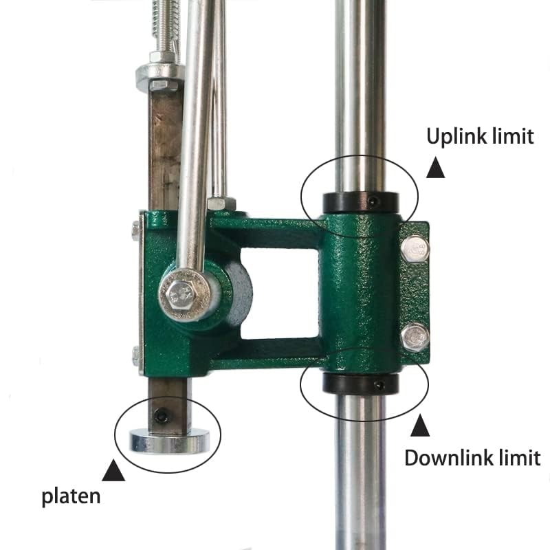 Multi-Function Hand Press and Hole Punch Machine for Stamping Leather