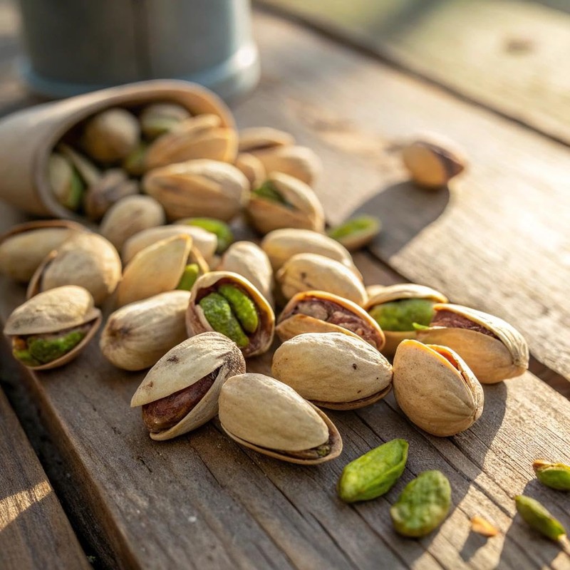 Setton Farms Dry Roasted and Unsalted Pistachios, Premium California In