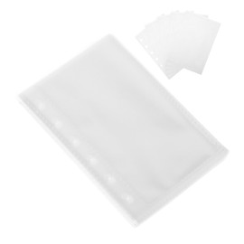 iplusmile 60pcs Clear Plastic Binder Page Protectors Scrapbook Refill Sleeves Sheet Protectors for Photos and Documents for Everyday Use